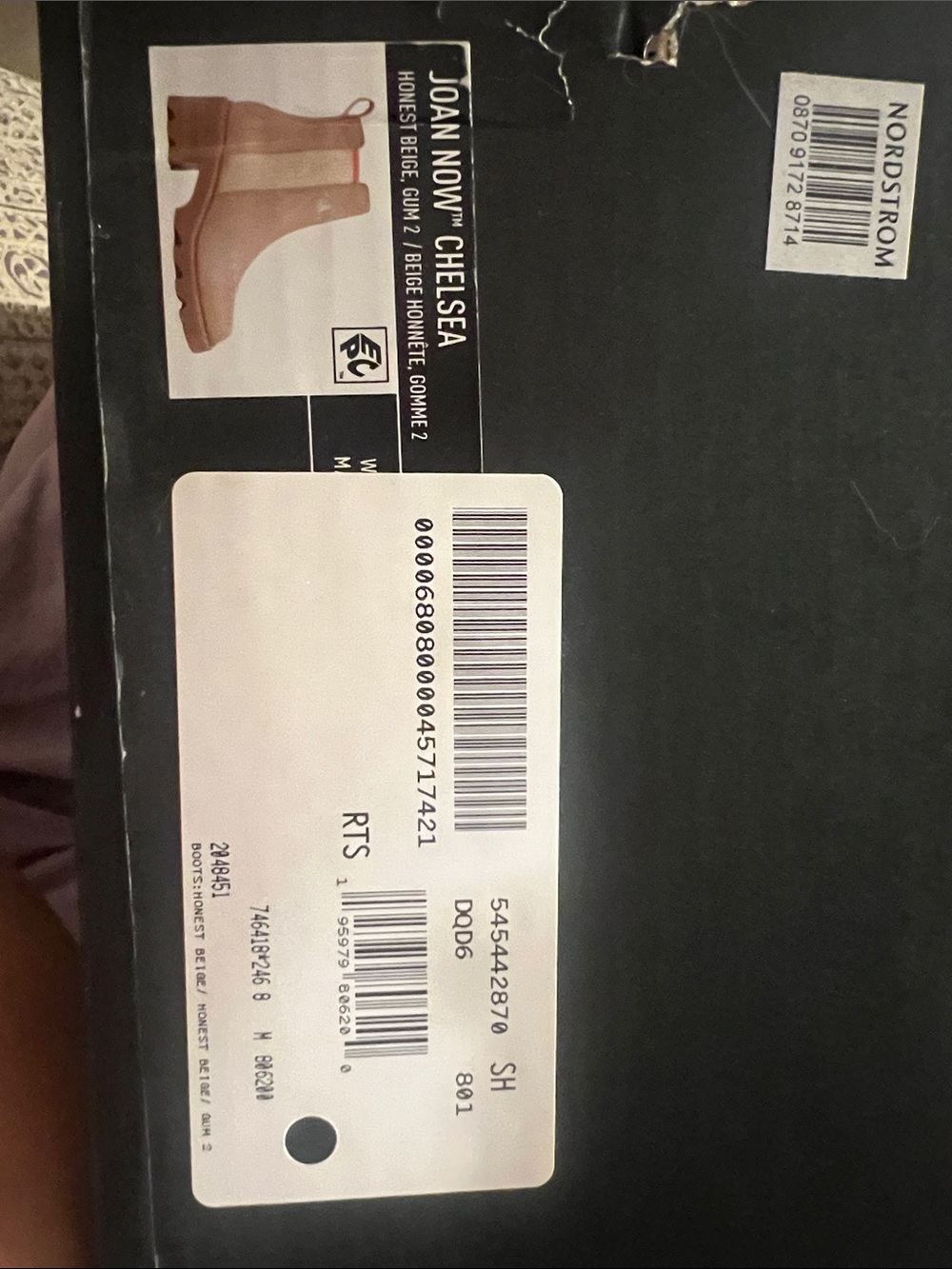 Sorel Joan Now Chelsea Boot in Honest Beige Size 8